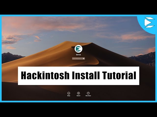 Hackintosh Install Mojave Tutorial