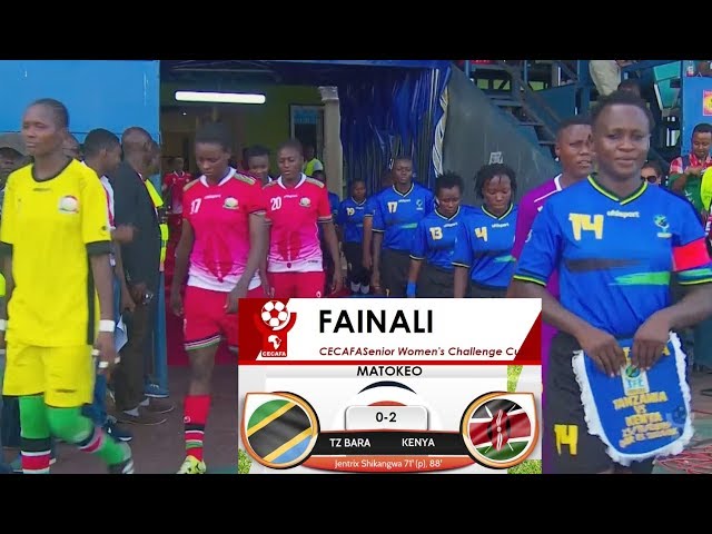 TANZANIA BARA 0-2 KENYA: HIGHLIGHTS & INTERVIEWS ( FINAL: CECAFA WOMEN CUP - 25/11/2019)