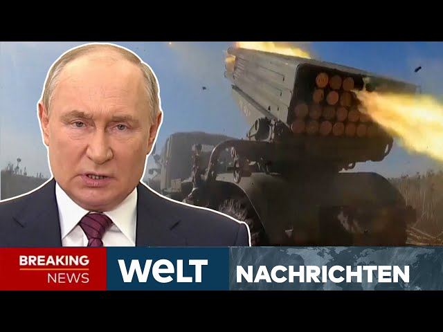 PUTINS KRIEG: Appell an USA und Nato! Ukraine warnt vor Offensive von Russland | WELT Stream