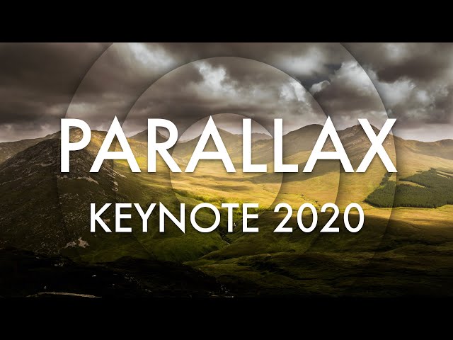#090 🔥 Circular Parallax Zoom Effect  Animation  🔥Keynote 2020 Tutorial Principle #StayHome