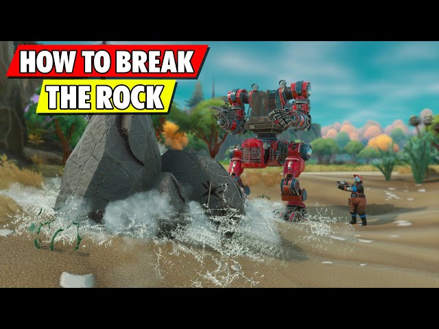 HOW TO DESTROY THE ROCKS IN THE POND IN LIGHTYEAR FRONTIER