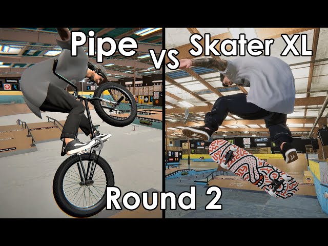 Pipe VS Skater XL Showdown! - 2 - Skatepark of Tampa