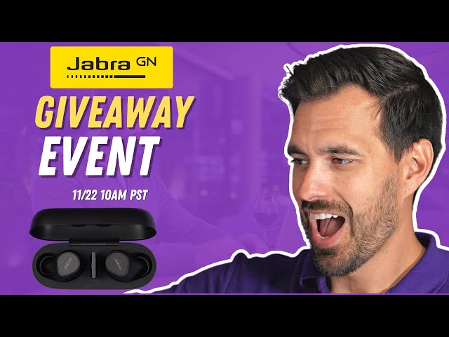Jabra Evolve2 Buds Wireless Earbuds LIVESTREAM GIVEAWAY EVENT - Tuesday 22nd 10AM PST