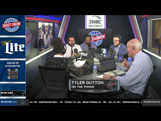Tyler Guyton Draft Show Interview | Dallas Cowboys 2024