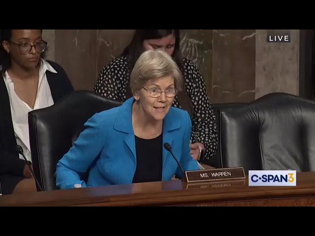 Warren Blasts Former SVB and Signature CEOs for Keeping Millions After Recklessly Crashing Banks