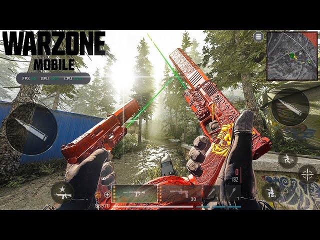 WARZONE MOBILE 120 FOV GAMEPLAY