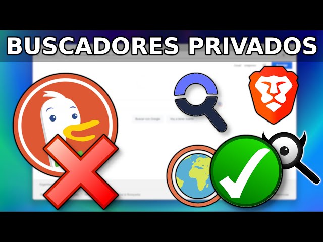 Las mejores alternativas privadas a Google // ⚠️ CUIDADO con DuckDuckGo!