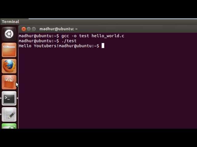 C Programming Tutorial - 79: Running C Programs in Linux Environment