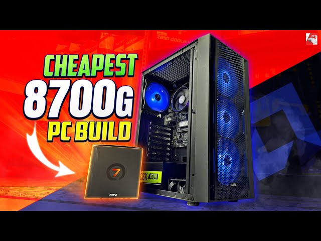 BDT 76K PC Build Guide 2024 | Ft. Ryzen 7 8700G