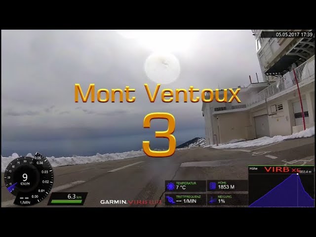 150 Minute Extrem Uphill Indoor Cycling Training Club de Cingles Mont Ventoux France 4k