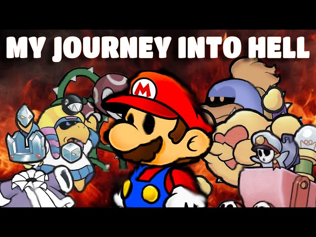 I Beat Paper Mario Backwards... It Almost Killed Me