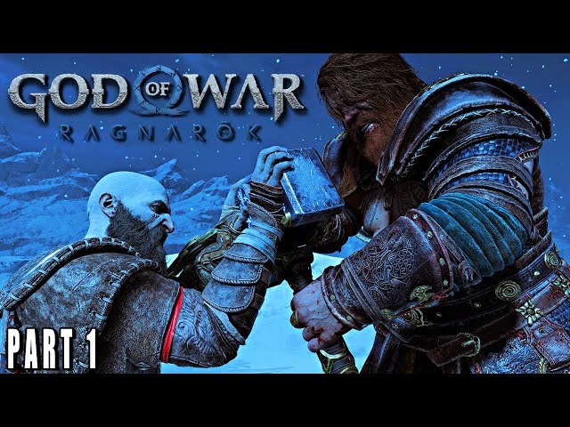 GOD OF WAR RAGNAROK Gameplay Deutsch PS5 Part 1 - KRATOS vs THOR Boss Fight & Odin zu Besuch
