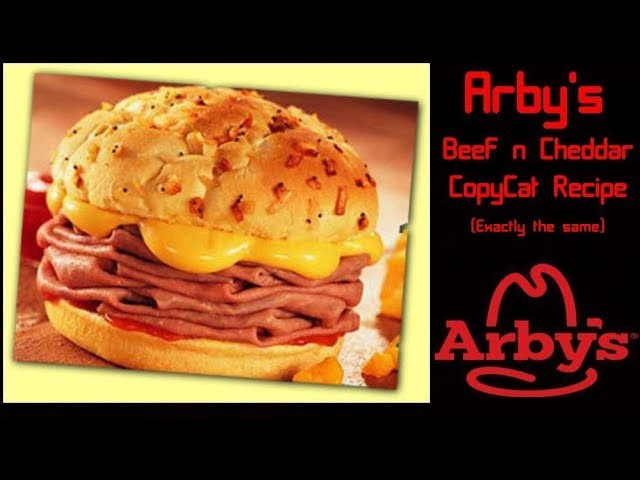 How to Make Arby's Beef n Cheddar -Exact Copycat "Recipe"