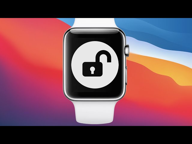 iMac MacBook Mac mini mit Apple Watch entsperren