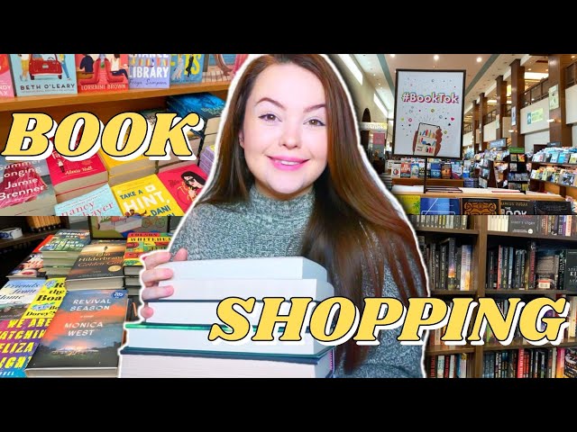 Come Book Shopping With Me! treating myself to some new books 📚