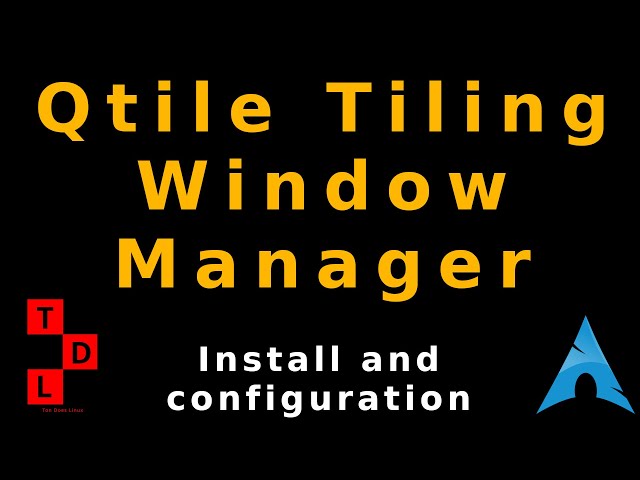 Qtile Tiling Window Manager