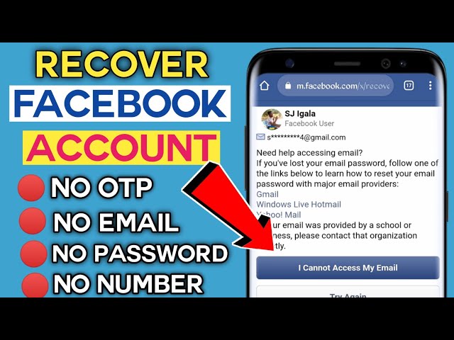 How to Recover Facebook Account Without Email and Phone Number | Facebook Account Recover Kaise Kare