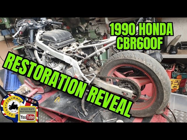 1990 Honda CBR600f1 Hurricane resto reveal