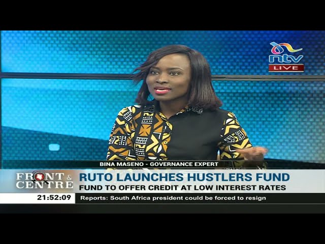 Ruto launches Hustlers Fund || Front and Centre