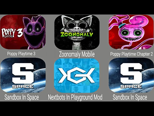 Nextbots In Playground Mod Fixed Miss Delight,Zoonomaly Mobile,Sandbox In Space,Poppy Playtime 3