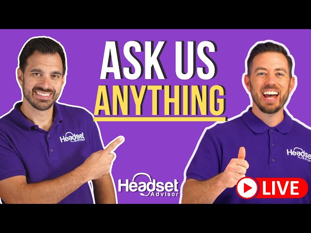 Live Ask Us Anything Ep. 1 - Test Any Mic