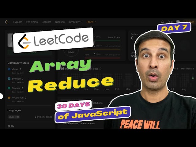 Array ko Reduce karna hai [Day - 7] | LeetCode JavaScript