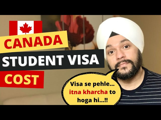 Cost to get Canadian Student Visa | Cost to study in Canada | International Student