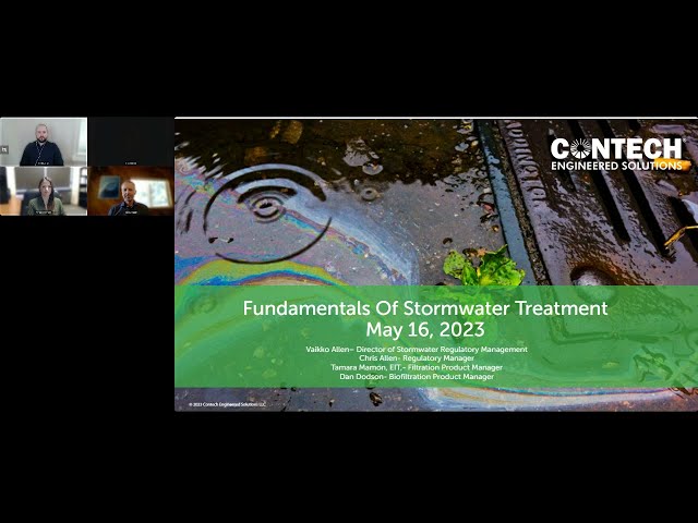 The Fundamentals Of Stormwater Treatment