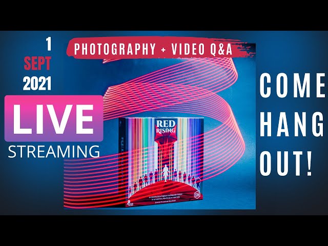 Photography & Videography Q&A LIVESTREAM!