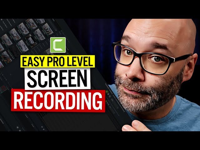How To Record PC Screen For YouTube Videos - Camtasia Tutorial