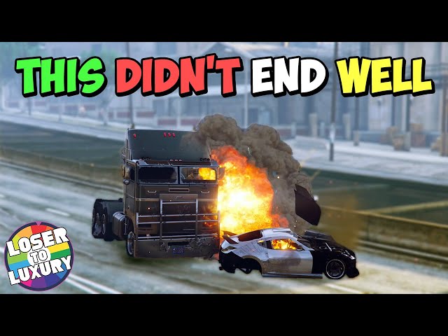 This Mission Did Not End Well in GTA 5 Online | GTA 5 Online Loser to Luxury EP 56