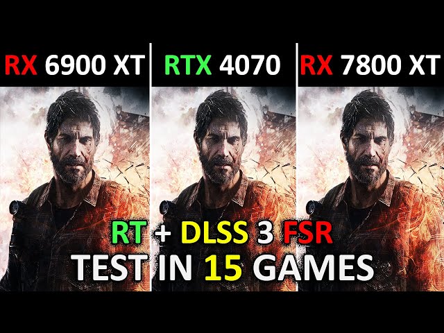RX 6900 XT vs RTX 4070 vs RX 7800 XT | Test in 15 Games at 1440p | Which One Is Better? 🤔 | 2024