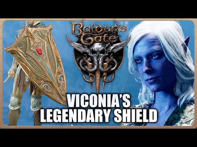 Baldur's Gate 3 - How to Get Viconia's Walking Fortress (Legendary Shield)