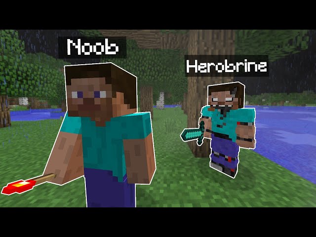 J'ai encore troll un Noob avec Herobrine sur Minecraft..