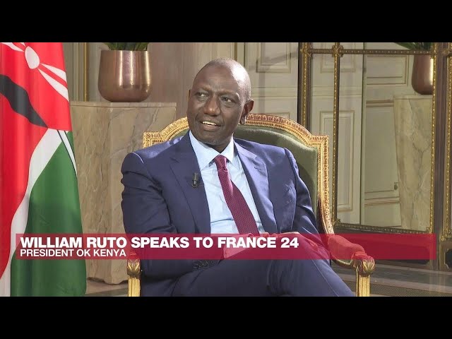 Kenya's President William Ruto: 'There are already signs of genocide in Sudan' • FRANCE 24 English