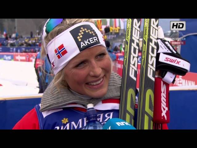 Woman's 15 Km Skiathlon Val di Fiemme 2013 - Exclusive: Therese Johaug