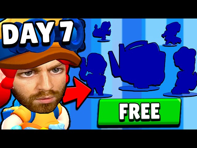 I Unlocked 21 Brawlers for FREE in 7 days.. but it was pain….. (free to play #2)