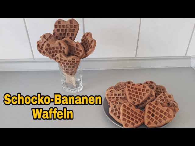 Schocko-Bananen Waffeln Monsieur Cuisine Connect