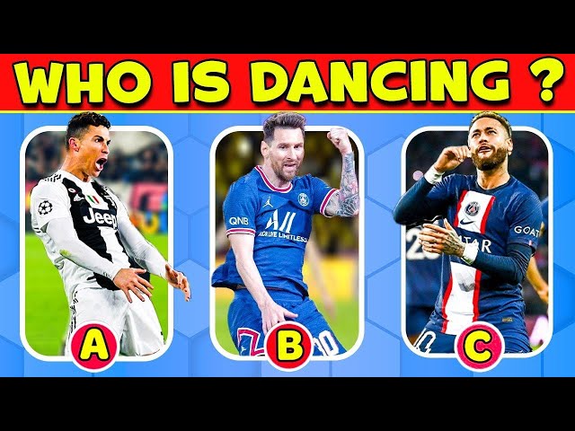 Who Is Dancing? Guess FOOTBALL PLAYERS by their DANCE | Ronaldo, Messi, Neymar, Mbappe, Haaland
