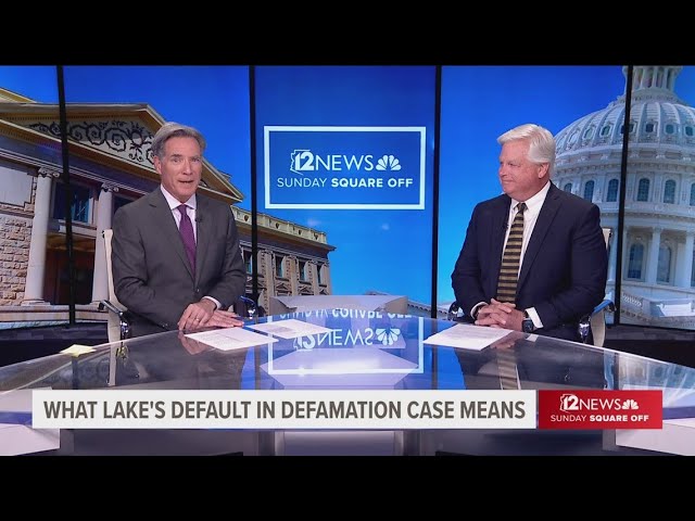 What Kari Lake's 'default' in defamation suit means