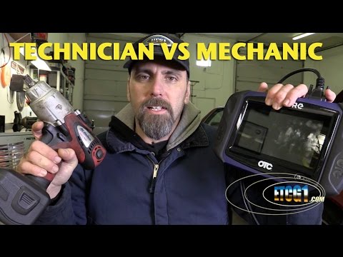 Technician vs Mechanic -ETCG1