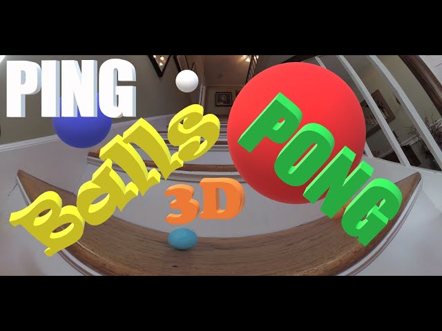 3D Stairway Ping Pong