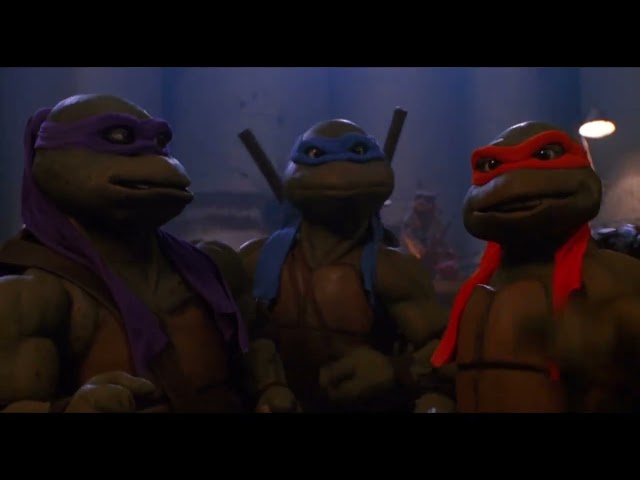 Junkyard fight scene | Teenage Mutant Ninja Turtles II Secret of the Ooze 1991