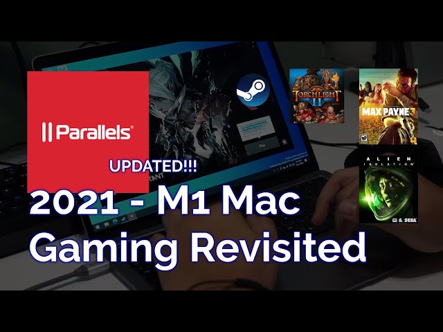 M1 Mac Gaming  - How to play Windows Steam Games on M1 Macbook Air using Parallels 16 + Tests