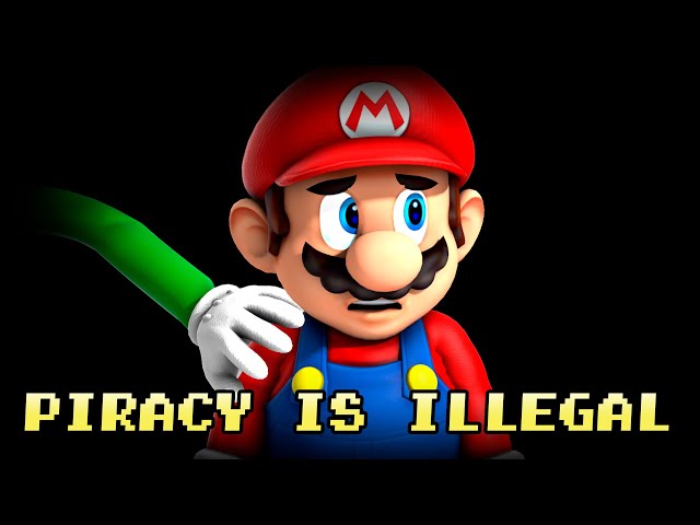 Mario Delves Into Nintendo Anti-Piracy Screens...