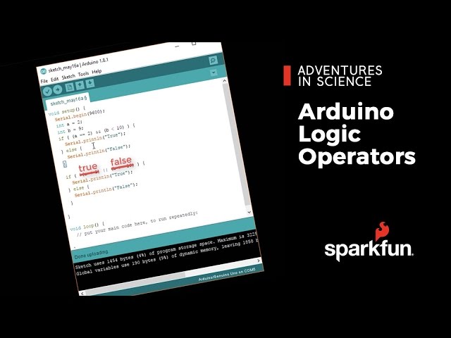 Arduino Programming: Logical Operators