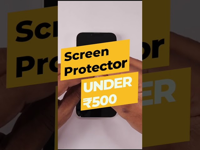 iPhone Screen Protector 🔥 Under ₹500 இது Best Buy