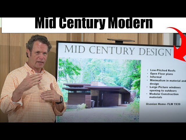 Mid Century Modern- Design ideals explained.