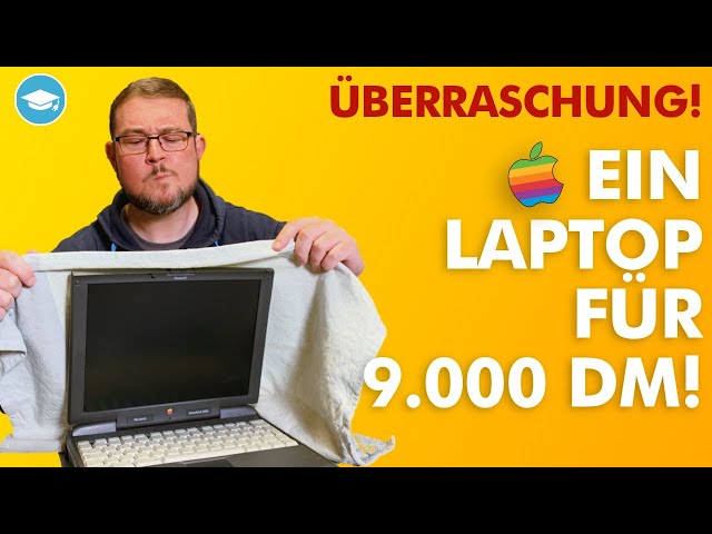 Der schnellste Laptop der Welt (von 1997) – Überraschungs-Review des Apple Powerbook 3400c!