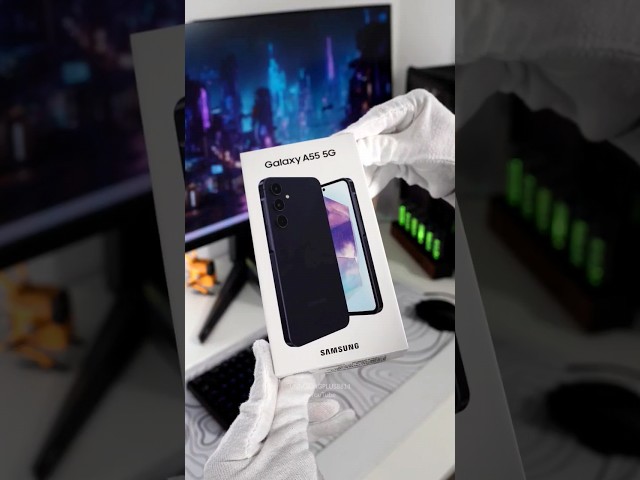 Is This Upgrade Worth the Hype? Samsung Galaxy A55 5G #shorts #unboxingplus #smartphone #unboxing